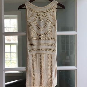 Bebe Embellished Bodycon Dress